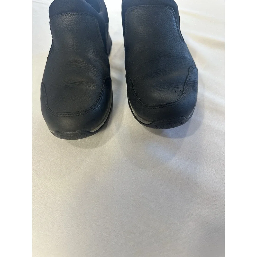 Johnston & Murphy Black Sheepskin‎ Loafers Size 8 1/2